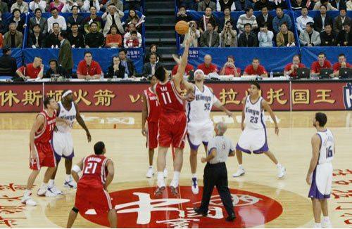 nba中国有多少球队 NBA中国赛15年(3)