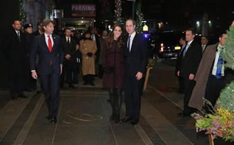 英国王子nba 英国威廉王子夫妇访问美国(6)