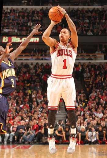 nba风城玫瑰 “风城玫瑰”德里克·罗斯的NBA公牛队的篮球职业生涯(13)