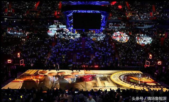 nba篮球场灯光设施 揭秘NBA场馆的炫目黑科技(6)