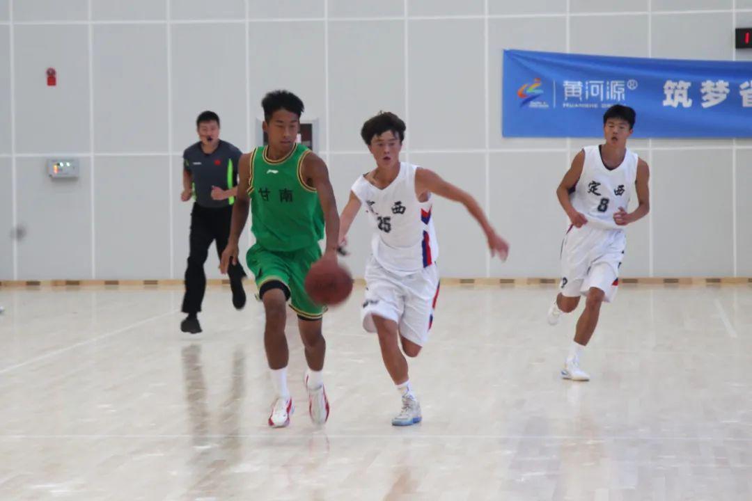 甘肃省第十五届运动会青少年组篮球（青年组）比赛第四天赛况(11)