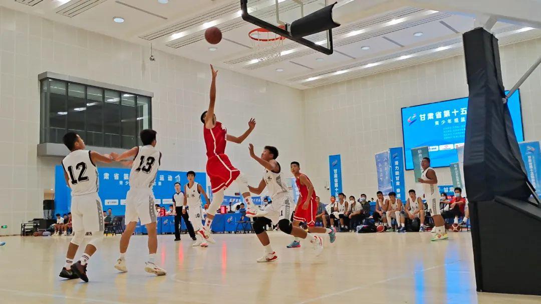 甘肃省第十五届运动会青少年组篮球（青年组）比赛第四天赛况(15)