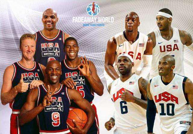 美国国家篮球梦之队，最具实力梦之队排行榜(5)