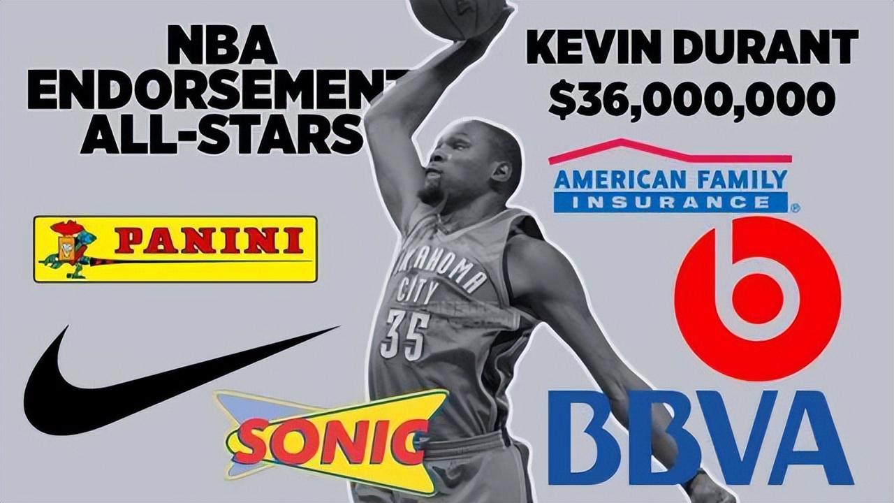 NBA收入最高的代言人之一！80项投资，杜兰特到底赚了多少钱？(4)