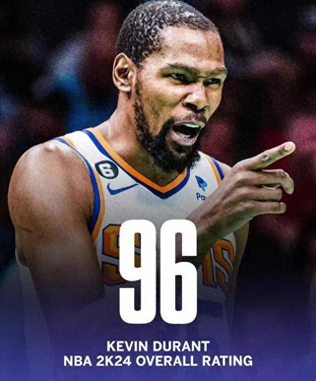 科比成为NBA 2K24中唯一破百的球员