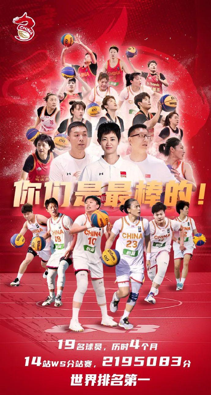 中国女子三人篮球，登顶世界第一！(4)