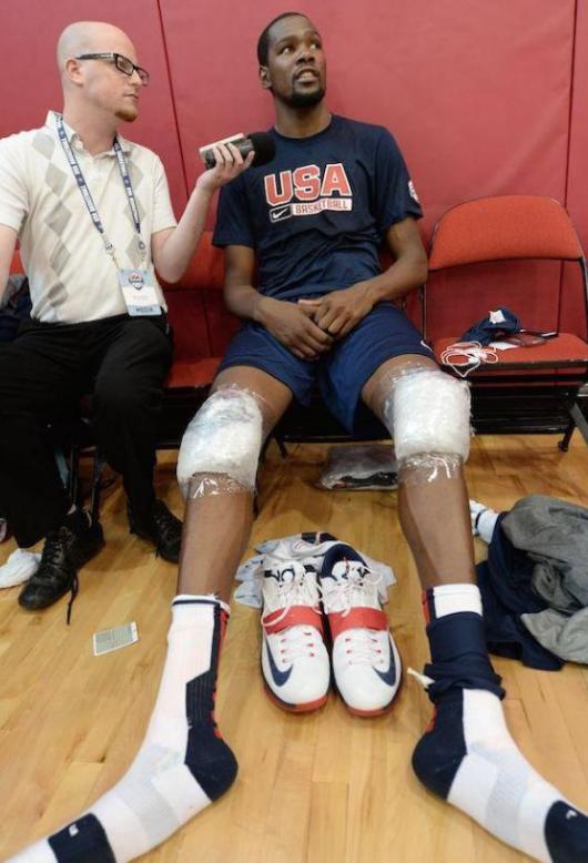 NBA公认的5大非人类身体结构，字母哥的跟腱 詹姆斯的脚踝(4)