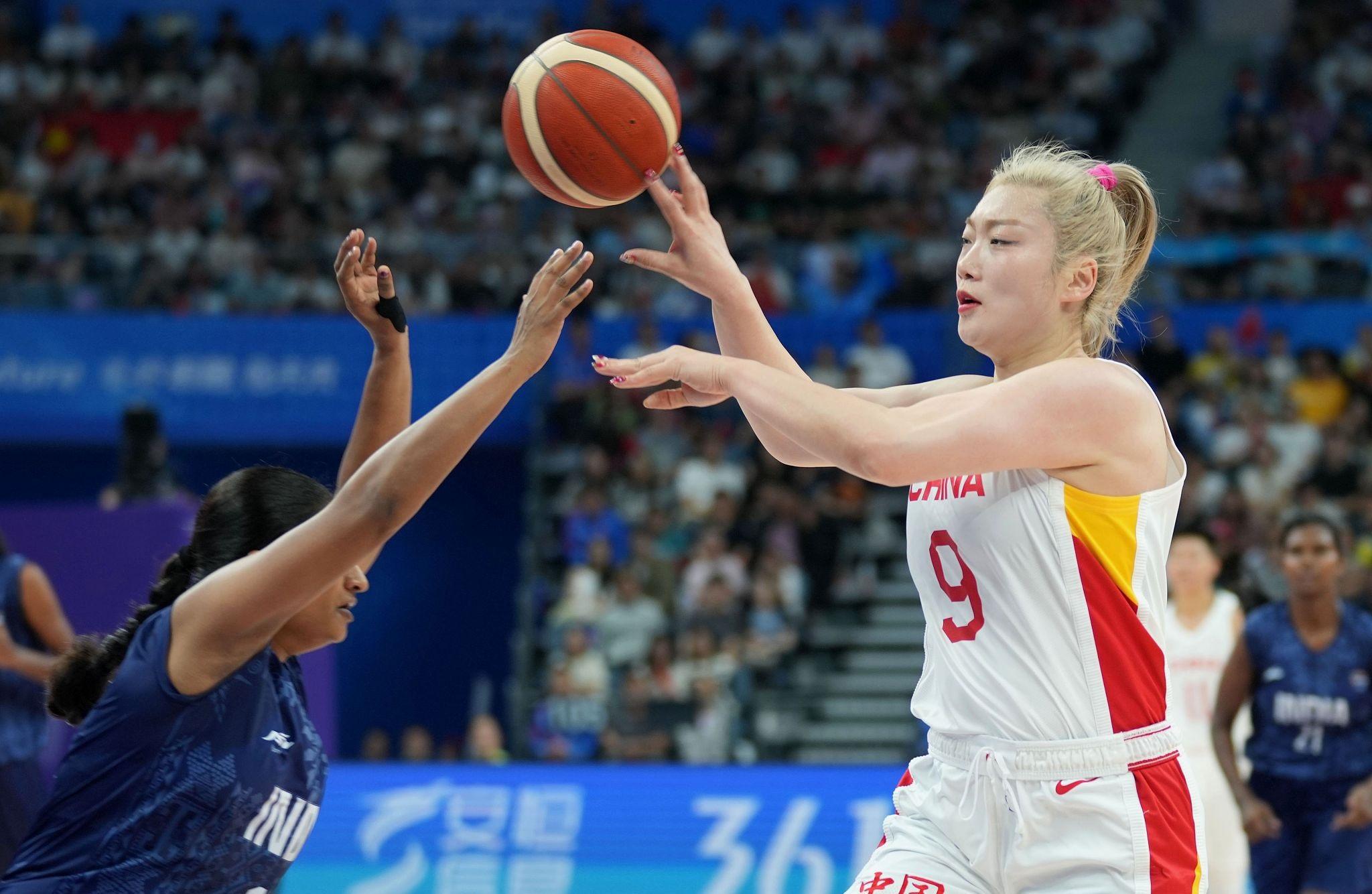 亚运会女篮八强及对阵出炉：中国女篮vs中国台北 日韩分在同一半区(1)