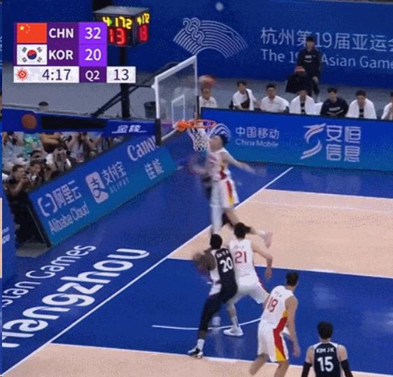 太准！20分钟16分！曾凡博拯救了中国男篮！亚运会退役第一人(9)