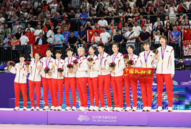 【粤将捷报】中国女篮夺得杭州亚运会金牌，广东球员出战(2)