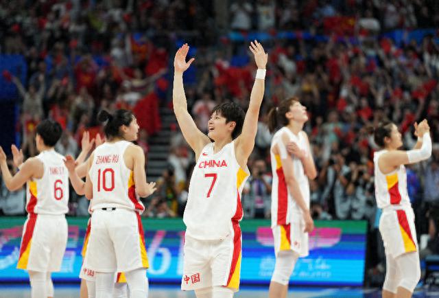 【粤将捷报】中国女篮夺得杭州亚运会金牌，广东球员出战(3)