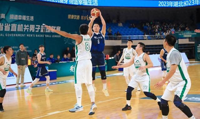 2023湖北省直机关男子篮球联赛开赛