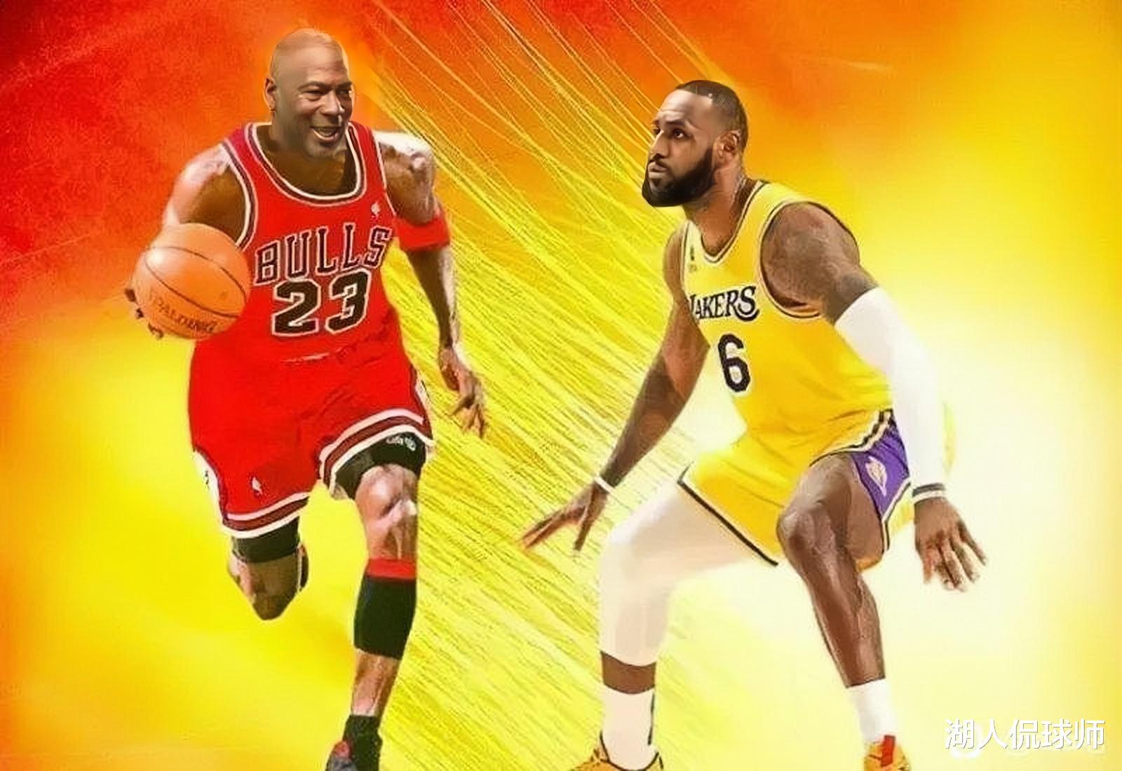 NBA历史第一对决！詹姆斯和乔丹的得分能力到底谁更强？