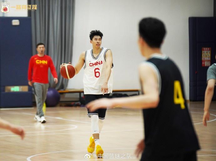 中国篮球之队晒训练照：杨瀚森、邹阳、王岚嵚、林葳、廖三宁在列(5)