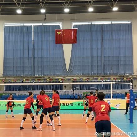 全运女排资格赛上海3-0云南 夺第三胜晋级决赛圈(1)