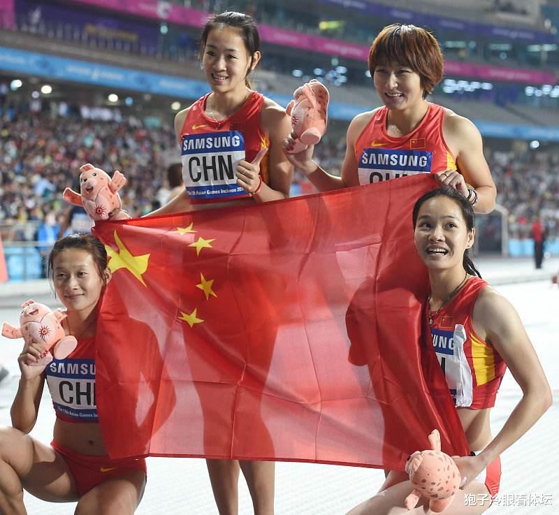 并未退役？26岁中国短跑女飞人晒孕照 曾随接力队两破亚洲纪录(4)