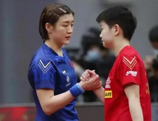 陈梦东京奥运女单夺冠有争议，孙颖莎是真的有让球吗？(3)