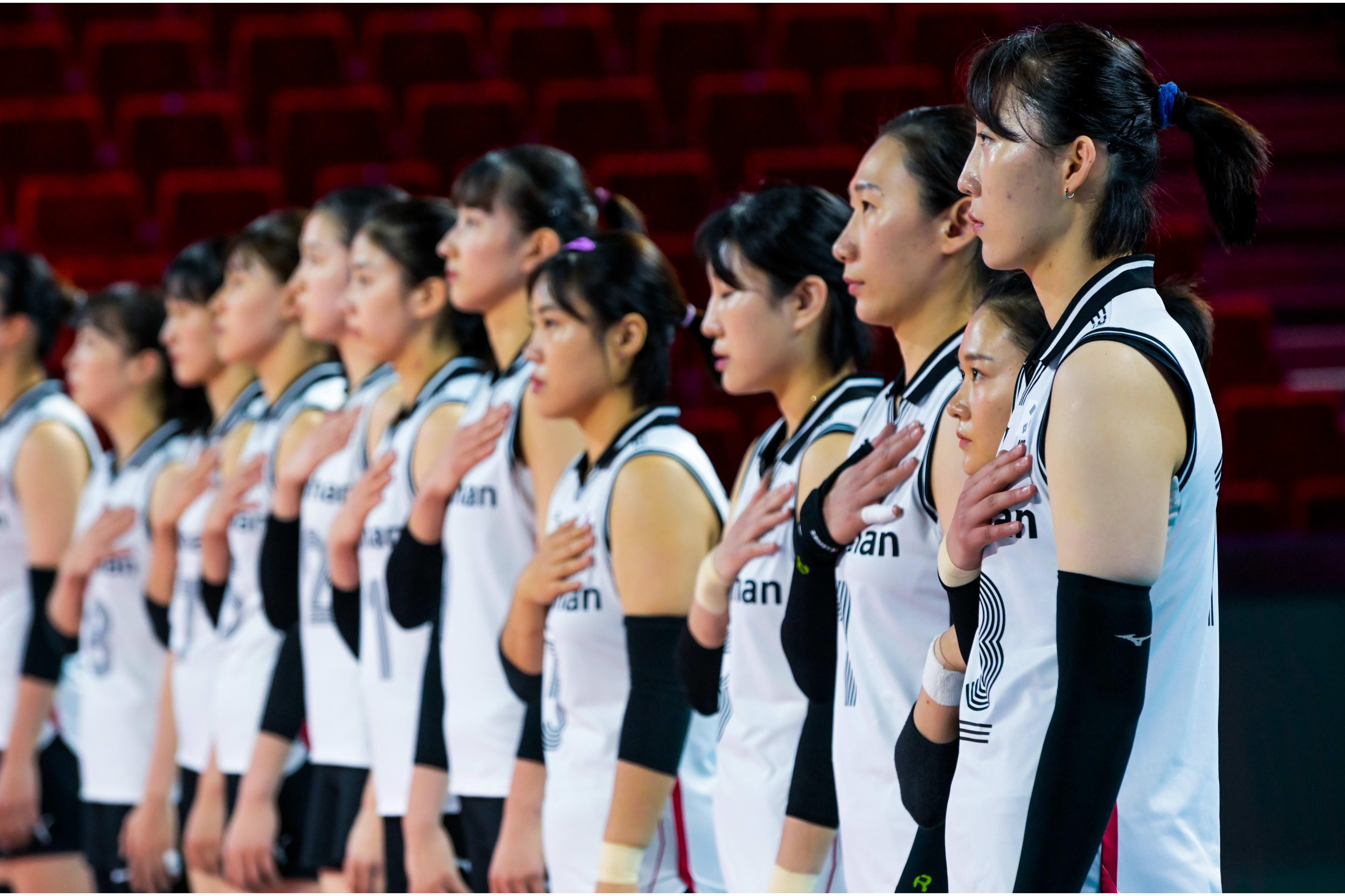 剃光头，奥运殿军韩国女排从世联赛打到世锦赛，一场球未赢(3)