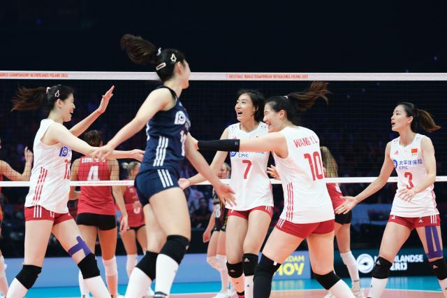 中国女排四攻手得分上双 零封比利时进世锦赛八强