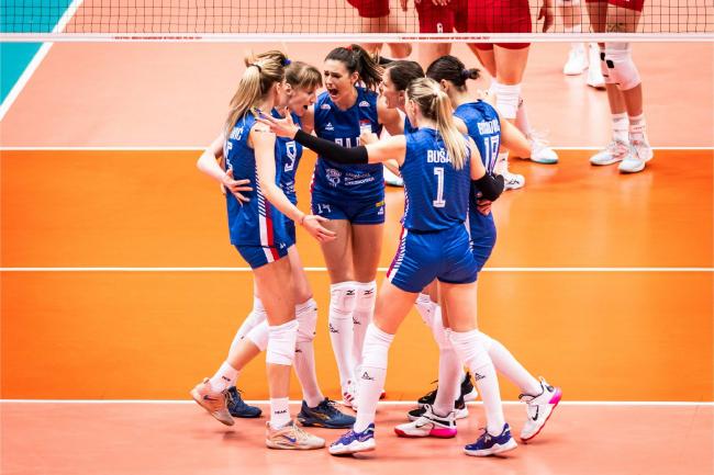 女排世锦赛塞尔维亚3-2险胜波兰 连续两届晋级4强