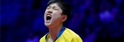 大冷门！3-2！中国天才少年林昀儒战胜德国41岁的世界冠军波尔！(1)