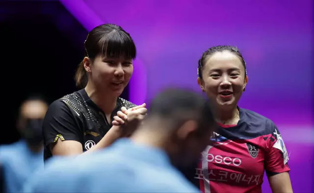 被国乒队零封仍笑靥如花，她是比赛场上的精致女孩，喜欢樊振东(2)