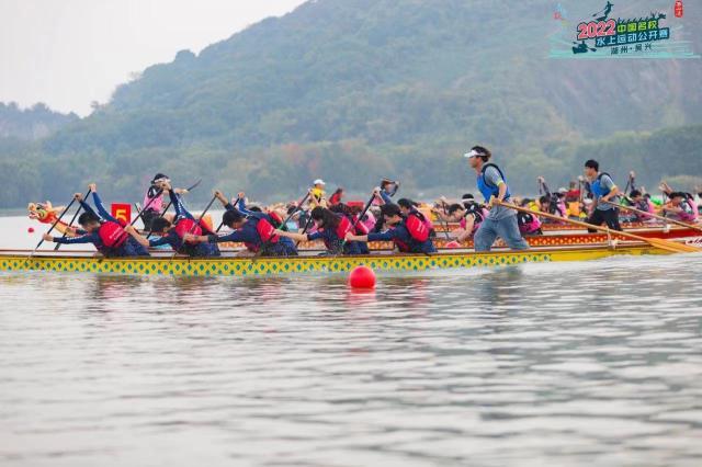 水上演绎速度激情！中国名校水上运动公开赛开赛(4)