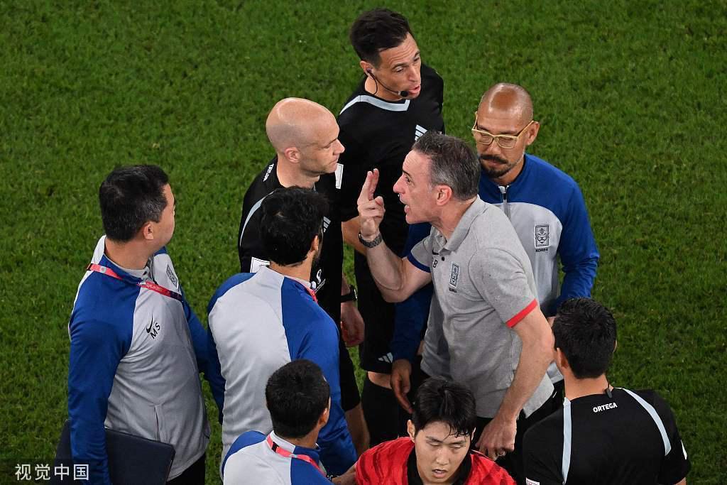 韩国队助理教练：比赛结果完全不公平(1)