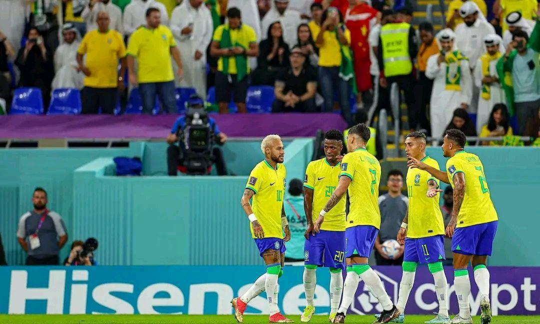 疯狂4连击！巴西4-1锤爆韩国晋级八强，1/4决赛将对阵克罗地亚(3)