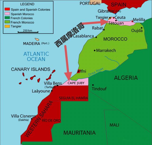 谁才是西北非霸主？摩洛哥与阿尔及利亚，为何有90%边境未划定？(23)