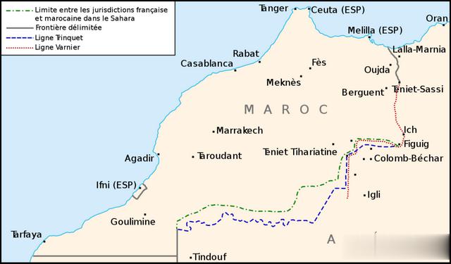 谁才是西北非霸主？摩洛哥与阿尔及利亚，为何有90%边境未划定？(30)