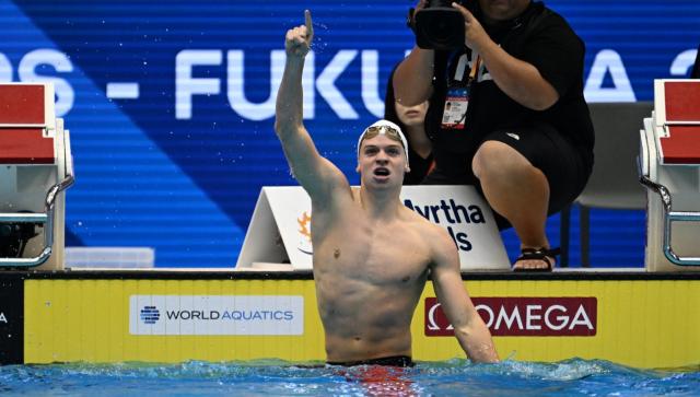 世锦赛游泳首日三项世界纪录被破 中国队收获1铜