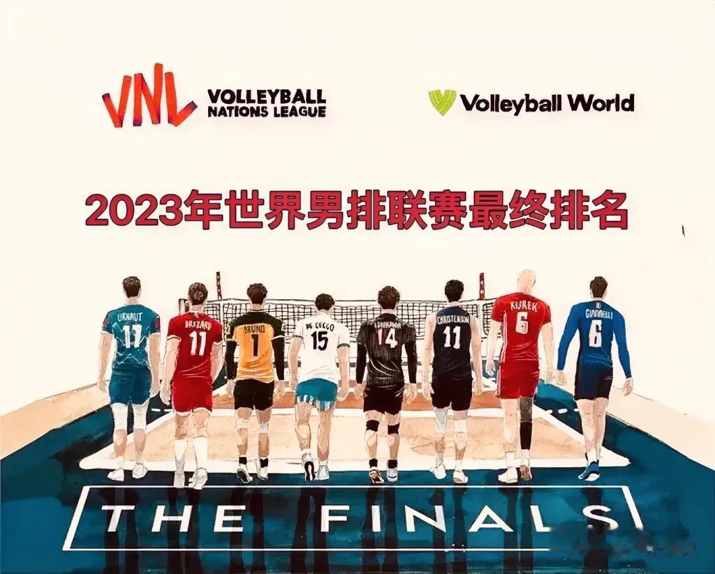 2023世界男排联赛最终排名

        北京时间7月24日凌晨，2023