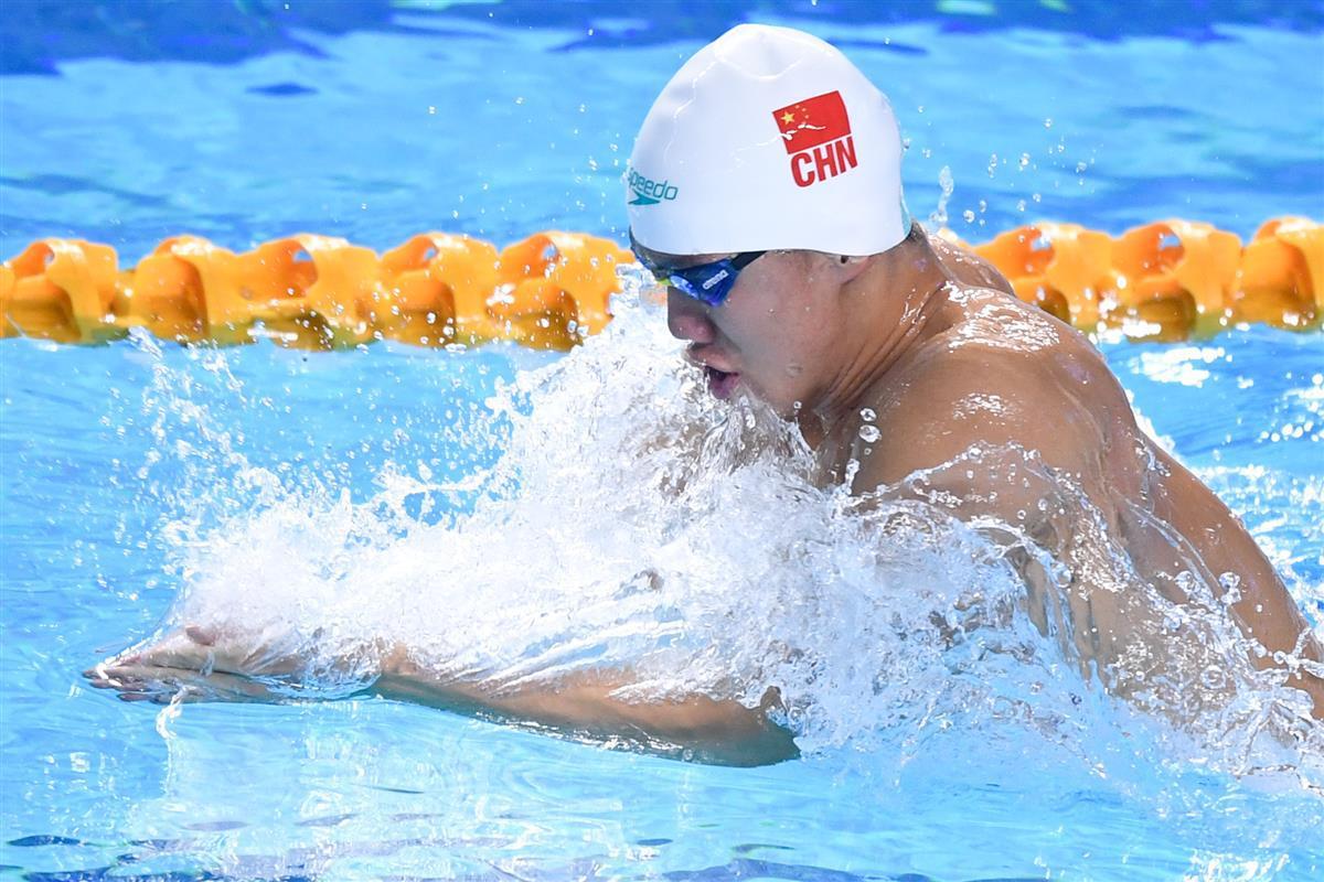 湖北泳将孙佳俊世锦赛打破亚洲纪录