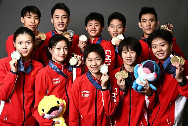 泳联世锦赛六项金牌榜：中国总榜与跳水位居榜首！袋鼠游泳第1！(9)