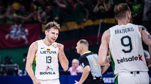 男篮世界杯：恐怖如斯，立陶宛恐掀翻美国