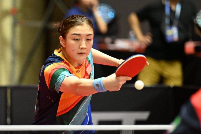 乒乓亚锦赛中国女队3比0中国台北 与男队全胜晋级