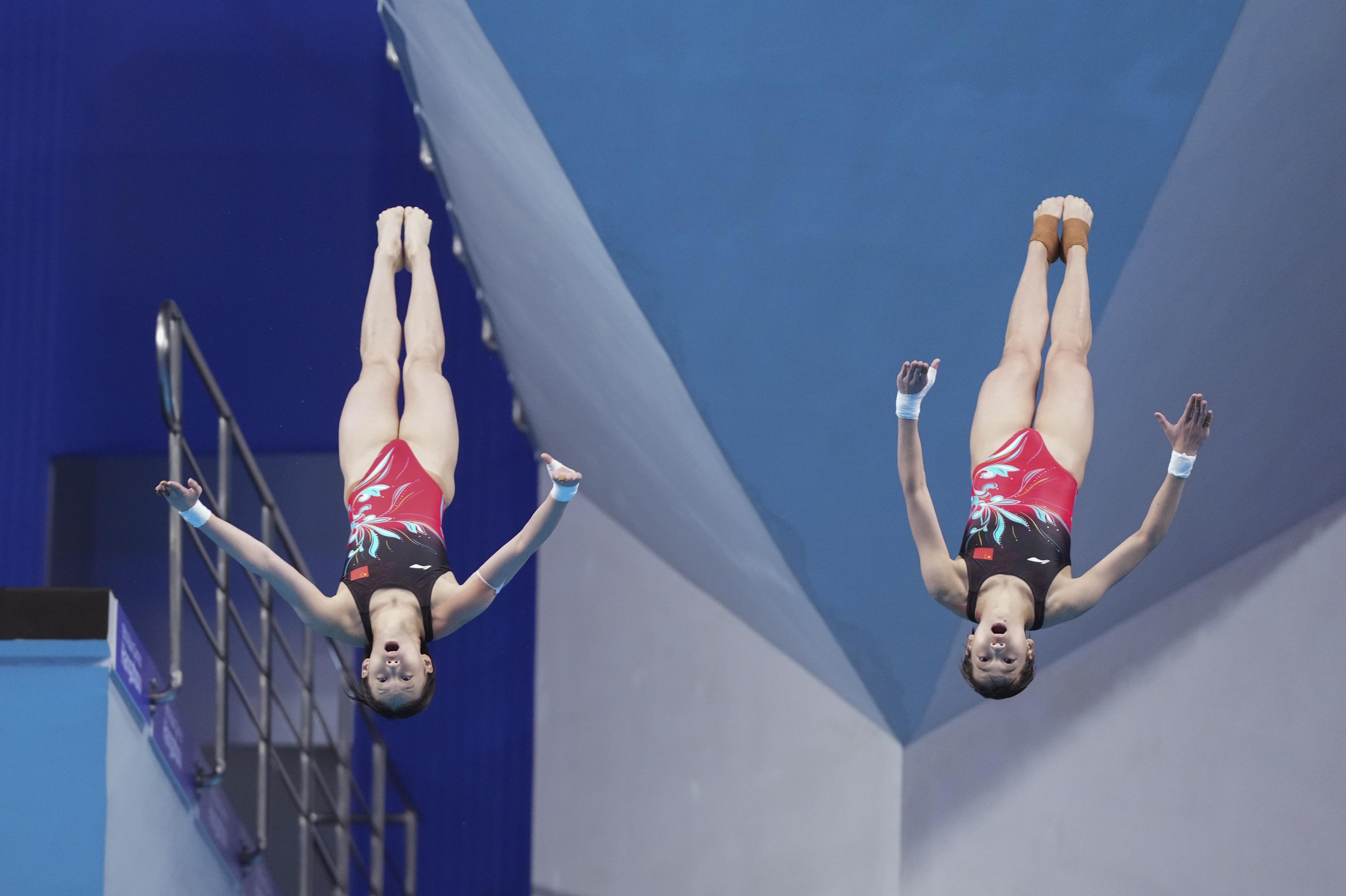 跳水——女子双人10米跳台决赛赛况