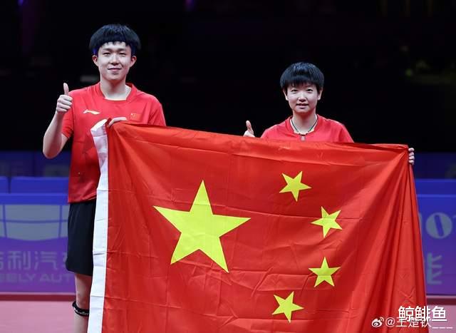 王楚钦成亚运乒坛第一人，亲切感谢樊振东，与小莎互动引球迷热议(1)