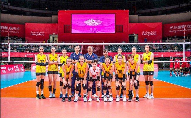 亚运会女排4强提前1轮出炉 越南首次入围韩国出局