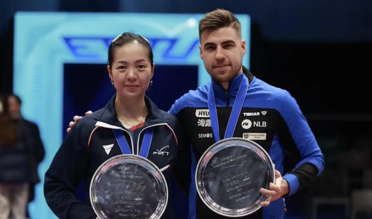 改写历史！38岁华裔拿欧洲冠军，成法国乒乓第一人，曾入选国乒