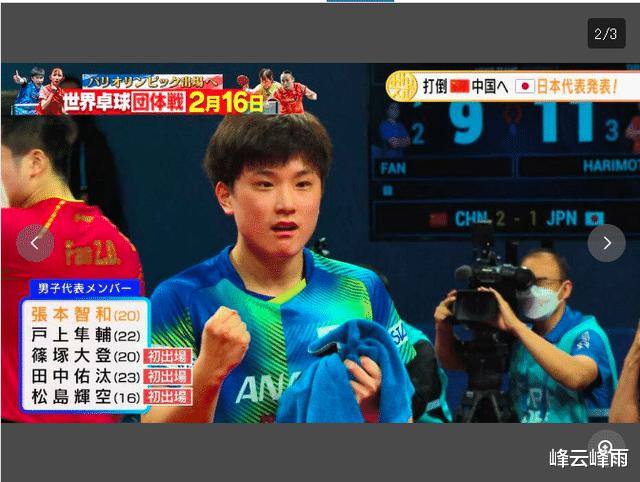 张本美和首次入选日本国家队，世乒赛团体赛前日本喊出：击败中国(1)