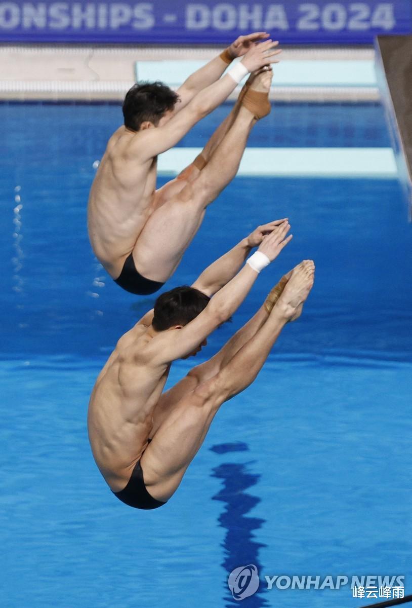 巴黎奥运跳水男子双人三米板门票各归其主，中国实现世锦赛四连冠(3)