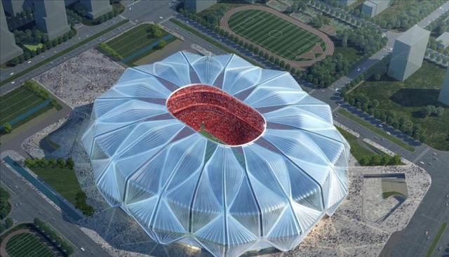 广州120亿新建项目，是一个专业足球场，占地面积为15万平方米(1)