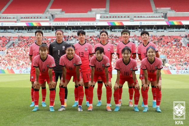 韩国女足远征加拿大 逼和奥运冠军为东亚杯做准备