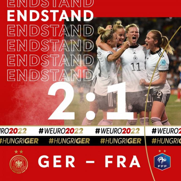 德国2-1淘汰法国会师英格兰 英格兰盼复仇欧洲杯决赛2-6惨案