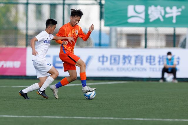 中国青少年足球联赛U15决赛：山东泰山获得冠军(1)