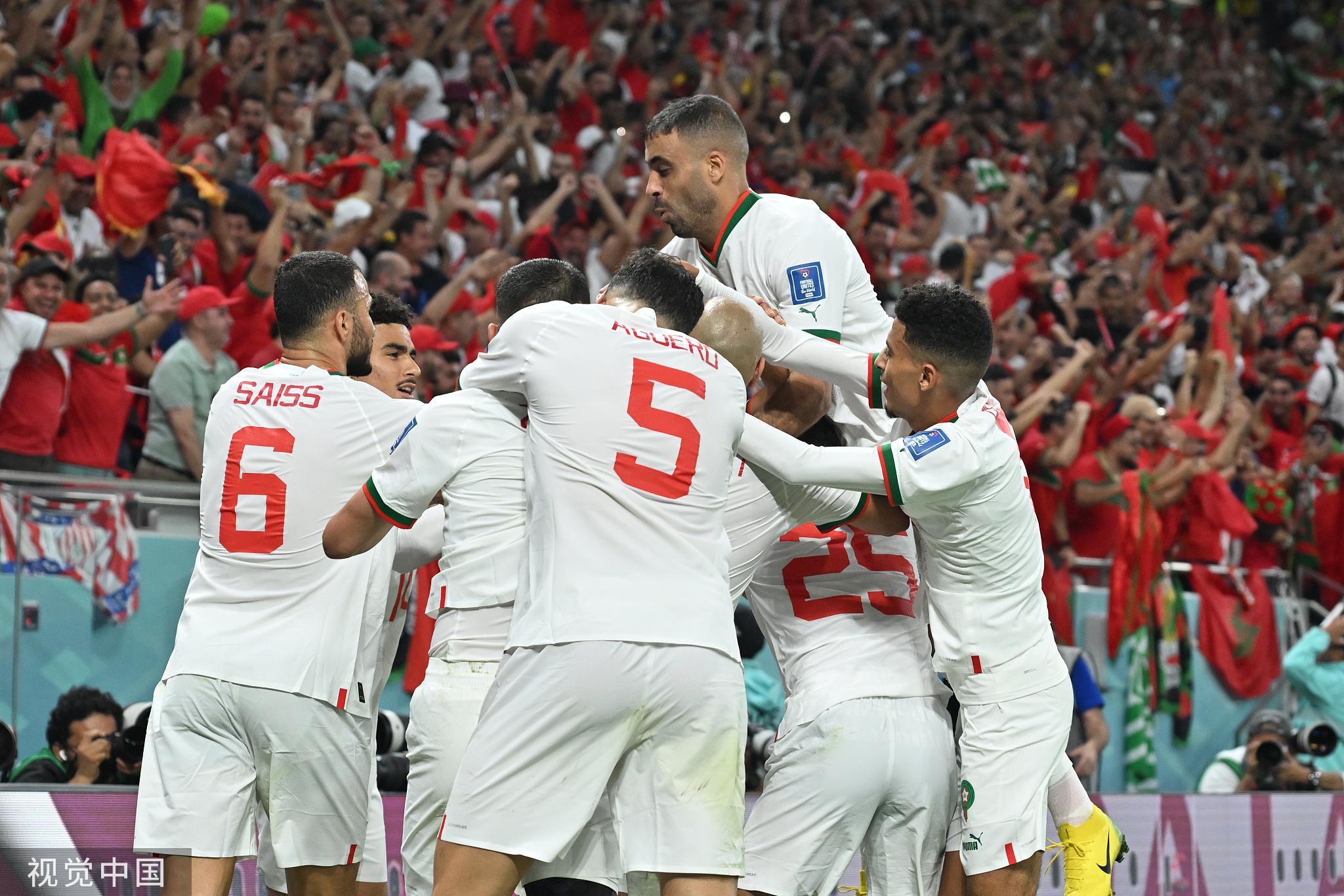 官方歌颂！摩洛哥击败比利时，人民日报：一切皆有可能 这就是足球(2)