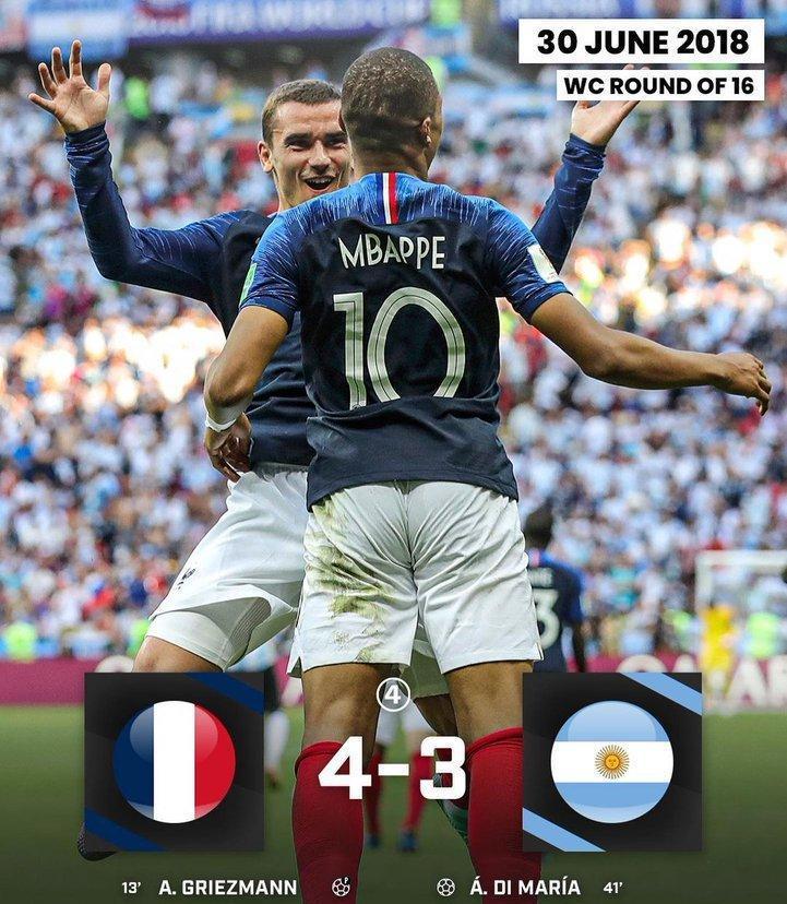 阿根廷VS法国前瞻：世界杯争冠战，梅西PK姆巴佩，谁能一战封神？(2)
