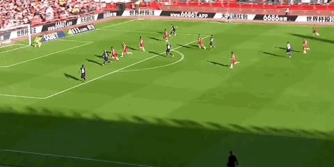 科雷亚推射破门，阿尔梅里亚0-1马竞，上半场进行中(2)